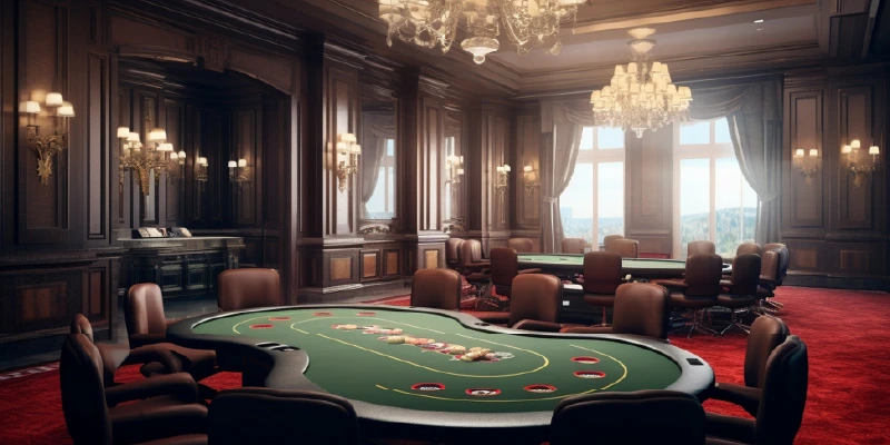 Poker table